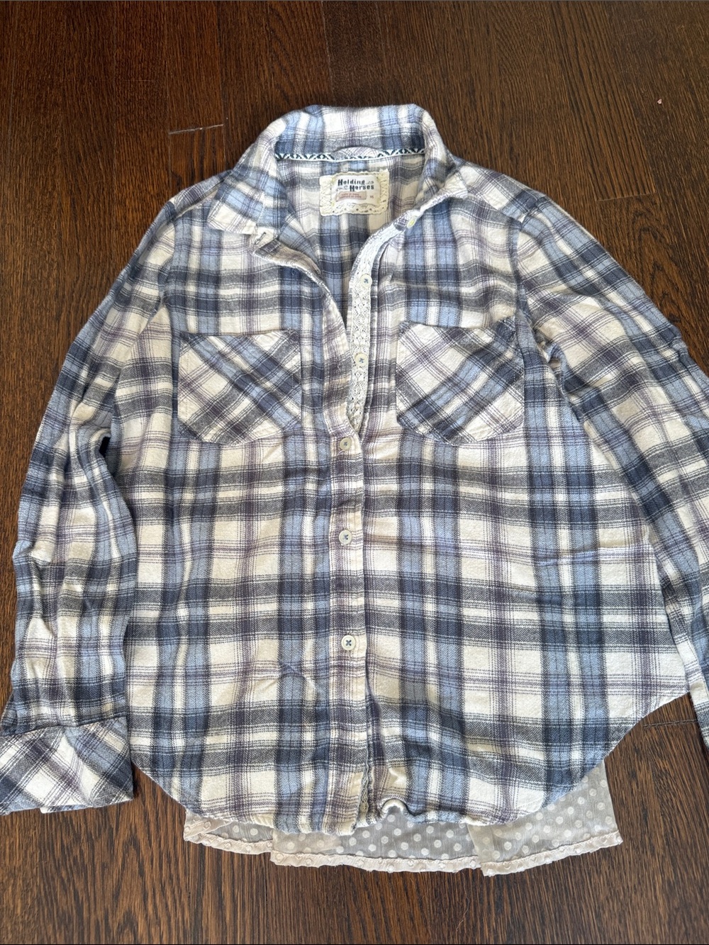 Holding Horses XS flannel